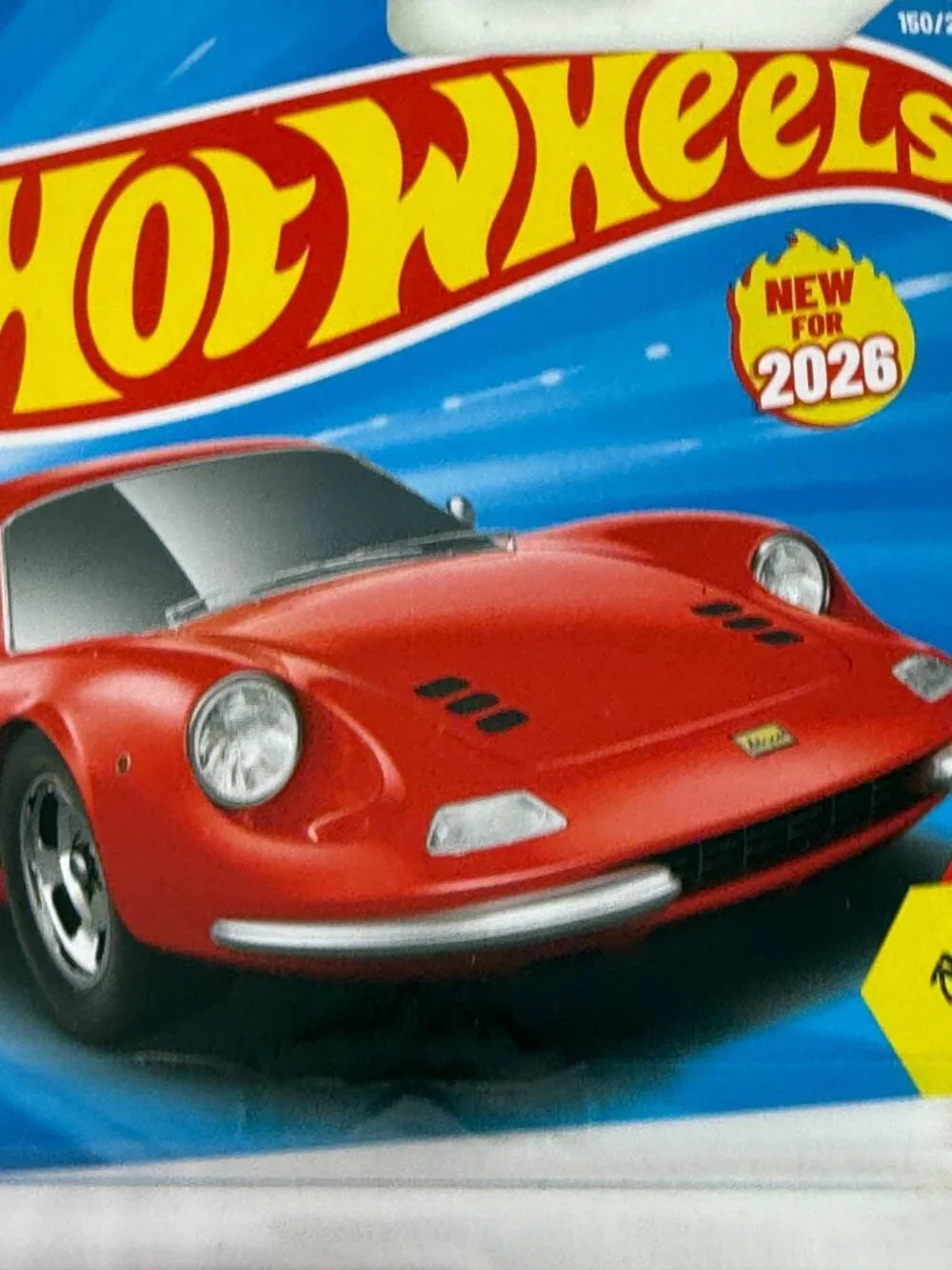 Hot Wheels Dino 206 GT Ferrari New for 2026 Red 5/5